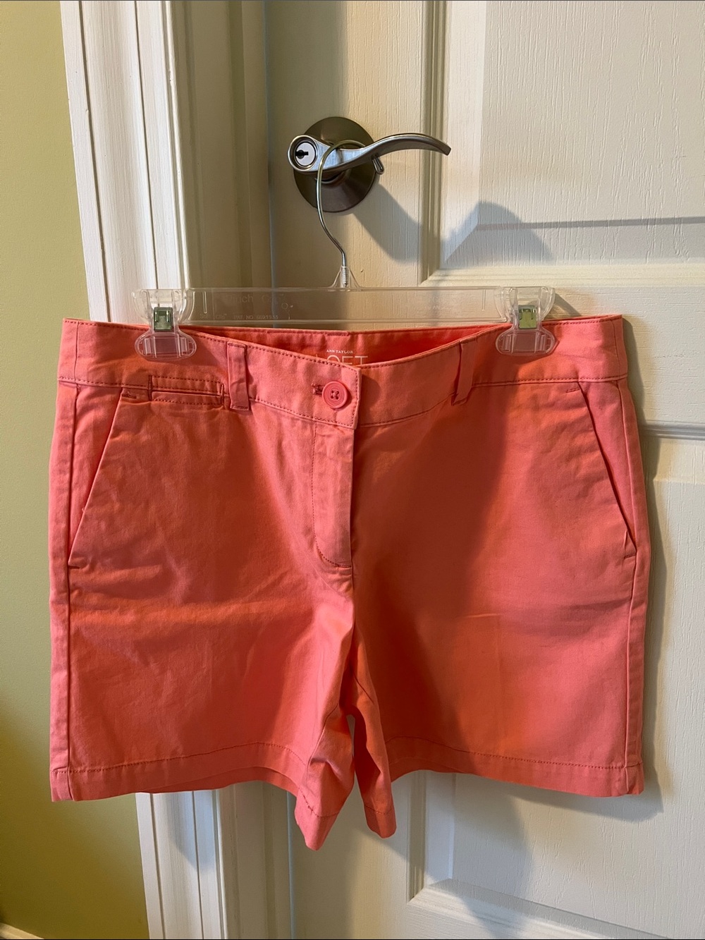Ann Taylor Loft Women’s Coral Cotton Shorts